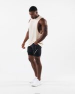 Clothing IE Alphalete Men AA Airtech Cutoff Beige Brown 2L4400571 - Image 2