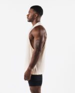Clothing IE Alphalete Men AA Airtech Cutoff Beige Brown 2L4400571 - Image 3