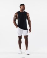 Clothing IE Alphalete Men AA Airtech Cutoff Black 2L4400577 - Image 2