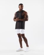 Clothing IE Alphalete Men AA Airtech Cutoff Pebble Brown 2L4400576 - Image 2