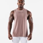 Clothing IE Alphalete Men AA Airtech Cutoff Porcelain Brown 2L4400573