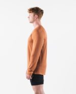 Clothing IE Alphalete Men AA Airtech LS Tee Alloy Orange 2L4400513 - Image 3