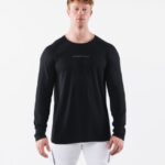 Clothing IE Alphalete Men AA Airtech LS Tee Black 2L4400524