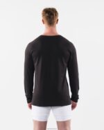 Clothing IE Alphalete Men AA Airtech LS Tee Pebble Brown 2L4400521 - Image 4