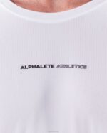 Clothing IE Alphalete Men AA Airtech LS Tee White 2L4400509 - Image 5