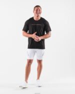 Clothing IE Alphalete Men AA Airtech Tee Pebble Brown 2L4400520 - Image 2