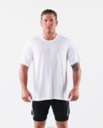 Clothing IE Alphalete Men AA Airtech Tee White 2L4400507