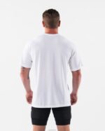 Clothing IE Alphalete Men AA Airtech Tee White 2L4400507 - Image 4