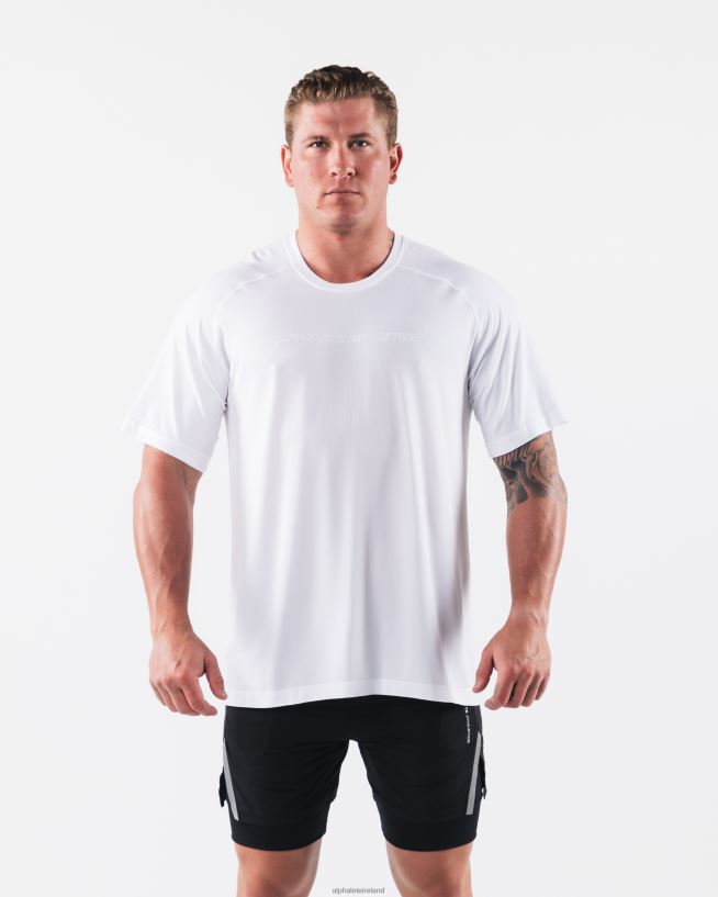 clothing_ie_alphalete_men_aa_airtech_tee_white_2l4400507.jpg Clothing IE Alphalete Men AA Airtech Tee White 2L4400507 - Image 1