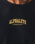 Clothing IE Alphalete Men AA Paisley Print LS Tee Black 2L4400532 - Image 5