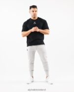 Clothing IE Alphalete Men Academy Club Jogger Heather Grey 2L4400714 - Image 2