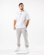 Clothing IE Alphalete Men Academy Relaxed Jogger Heather Grey 2L4400718 - Image 2