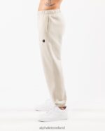 Clothing IE Alphalete Men Academy Relaxed Jogger Sea Shell Brown 2L4400719 - Image 4