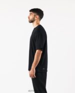 Clothing IE Alphalete Men Aligned Tee Black 2L4400502 - Image 3