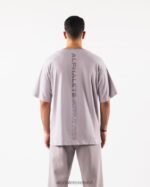 Clothing IE Alphalete Men Aligned Tee Rose Water Pink 2L4400493 - Image 4