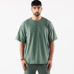 Clothing IE Alphalete Men Aligned Tee Sage Green 2L4400499