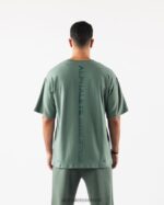 Clothing IE Alphalete Men Aligned Tee Sage Green 2L4400499 - Image 4