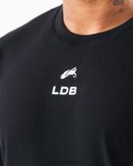 Clothing IE Alphalete Men Brushed Crest Tee Black 2L4400537 - Image 5