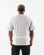 Clothing IE Alphalete Men Brushed Crest Tee Heather Grey 2L4400534 - Image 3
