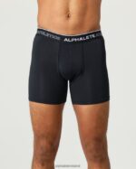 Clothing IE Alphalete Men Classic Boxer Brief 3pk Black 2L4400749 - Image 2