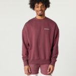 Clothing IE Alphalete Men Classic Crew Autumn Red 2L4400629