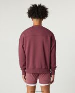 Clothing IE Alphalete Men Classic Crew Autumn Red 2L4400629 - Image 4