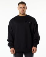 Clothing IE Alphalete Men Classic Crew Black 2L4400650 - Image 2