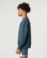 Clothing IE Alphalete Men Classic Crew Ocean Blue 2L4400632 - Image 3