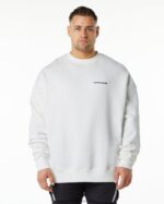 Clothing IE Alphalete Men Classic Crew White 2L4400647 - Image 2