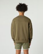 Clothing IE Alphalete Men Classic Crew Willow Green 2L4400631 - Image 4