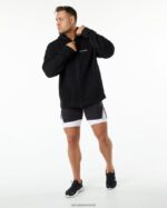 Clothing IE Alphalete Men Classic Full-Zip Jacket Black 2L4400645 - Image 2