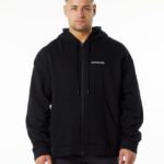 Clothing IE Alphalete Men Classic Full-Zip Jacket Black 2L4400645
