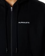 Clothing IE Alphalete Men Classic Full-Zip Jacket Black 2L4400645 - Image 5