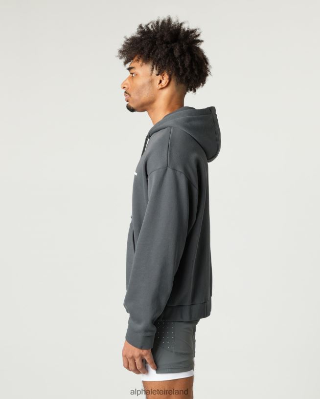 Clothing IE Alphalete Men Classic Full-Zip Jacket Smoke Grey 2L4400638 - Image 3
