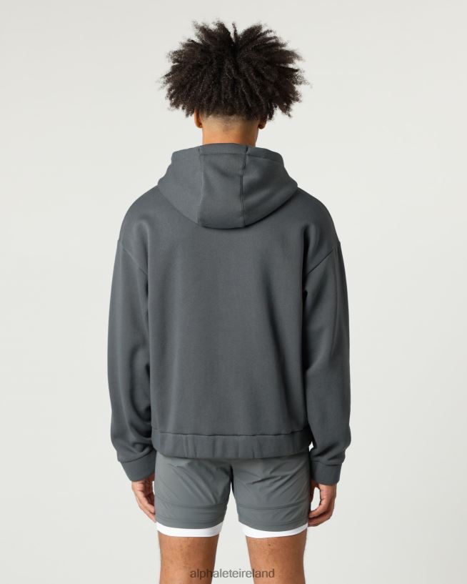 Clothing IE Alphalete Men Classic Full-Zip Jacket Smoke Grey 2L4400638 - Image 4
