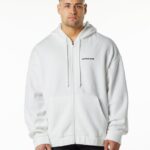 Clothing IE Alphalete Men Classic Full-Zip Jacket White 2L4400641