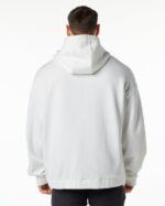 Clothing IE Alphalete Men Classic Full-Zip Jacket White 2L4400641 - Image 3