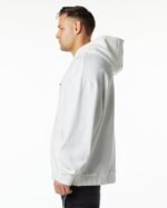 Clothing IE Alphalete Men Classic Full-Zip Jacket White 2L4400641 - Image 4