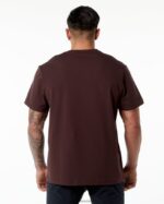 Clothing IE Alphalete Men Classic Tee Burgundy Red 2L4400554 - Image 2
