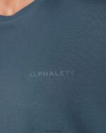 Clothing IE Alphalete Men Classic Tee Whale Blue 2L4400556 - Image 4