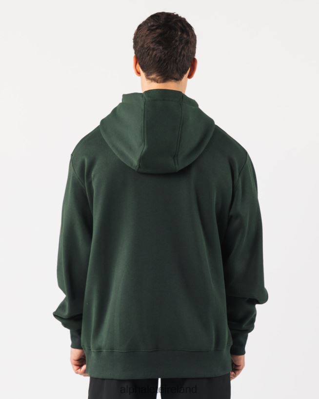 Clothing IE Alphalete Men Core Hoodie Evergreen Green 2L4400627 - Image 4