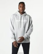 Clothing IE Alphalete Men Core Hoodie Heather Grey 2L4400640