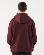 Clothing IE Alphalete Men Core Hoodie Sangria Red 2L4400628 - Image 4