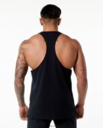 Clothing IE Alphalete Men Emblem Stringer Black 2L4400607 - Image 2