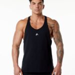 Clothing IE Alphalete Men Emblem Stringer Black 2L4400607