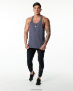 Clothing IE Alphalete Men Emblem Stringer Muted Purple 2L4400605 - Image 4
