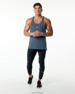 Clothing IE Alphalete Men Emblem Stringer Whale Blue 2L4400604 - Image 4