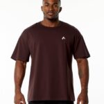 Clothing IE Alphalete Men Emblem Tee Burgundy Red 2L4400551