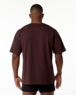 Clothing IE Alphalete Men Emblem Tee Burgundy Red 2L4400551 - Image 4