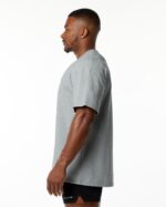 Clothing IE Alphalete Men Emblem Tee Heather Grey 2L4400550 - Image 3